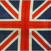 Kendő angol zászló mintás
