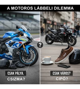 Motoros cipő vagy csizma?