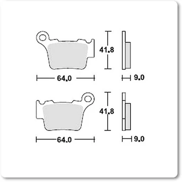 Fékbetét Ferodo FDB2165SG /FT4056 Fékbetét Ferodo FDB2165SG /FT4056