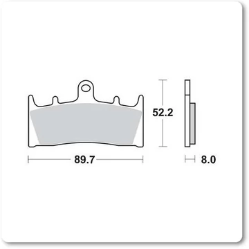 Fékbetét Ferodo FDB873P /FT3060