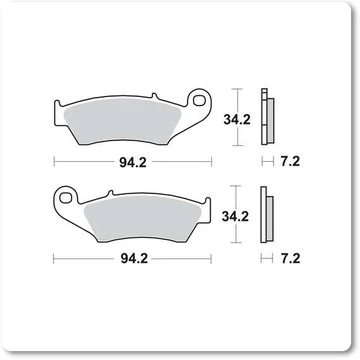 Fékbetét Ferodo FDB892EF