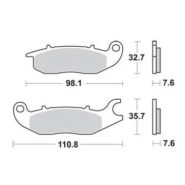 Fékbetét Vicma P10766