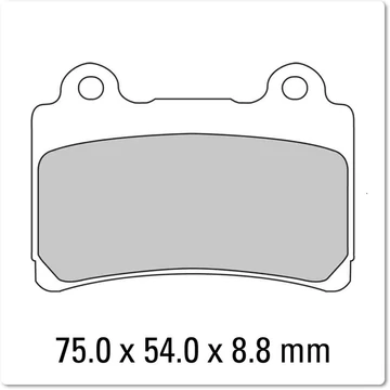 Fékbetét ferodo FDB662P Fékbetét ferodo FDB662P