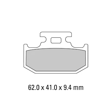 Fékbetét magyar 21475 /FDB659