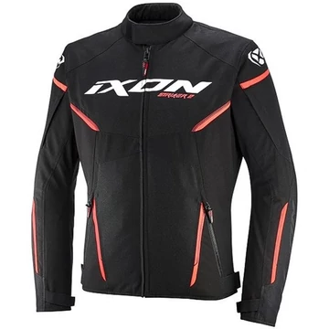 IXON Striker 2 Air WP Black Red White férfi 2XL motoros kabát