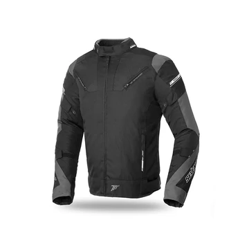 Seventy SD-JR69 férfi fekete/szürke 3XL motoros kabát 