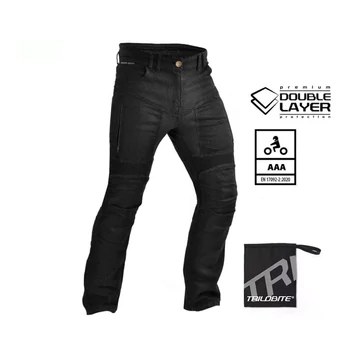 Trilobite fekete Parado Doblelayer 30/32 AAA Slim Fit férfi  motoros farmer