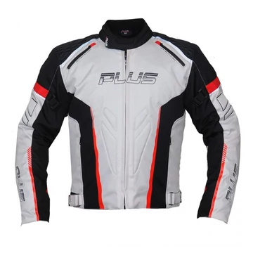 Plus Racing Ray szürke L motoros kabát