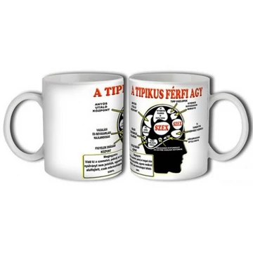 Bögre Tipikus férfi agy