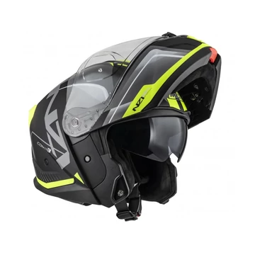 NZI Combi 3 Duo black antr fluo M állfelnyílós bukósisak