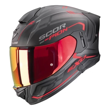 SCORPION EXO-530 AIR SLOPE Matt Black-Red M bukósisak