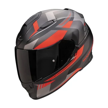 Scorpion EXO-491 Abilis matt fekete/ezüst/piros L bukósisak