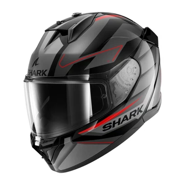Shark D-Skwal 3 Sizler fekete-szürke-piros L bukósisak