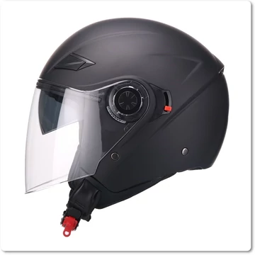 VITO Amaro mattfekete M napszemüveges robogó sisak