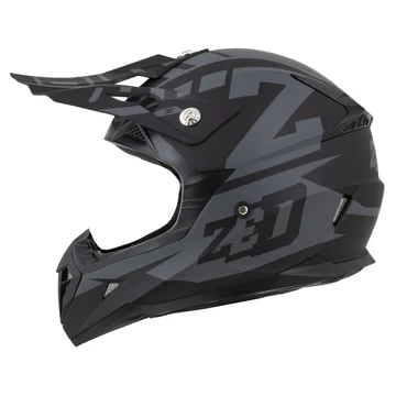 ZED X 1.9D Kids Targa gray matt / black YXL