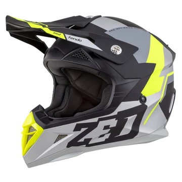ZED X1.9D Tendo blac kgray yellow L gyerek cross sisak