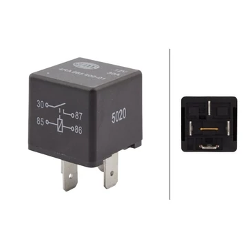 Önindító relé 30A Hella