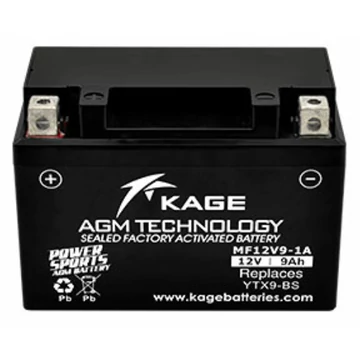 Akku YTX9-BS Kage KTX-9
