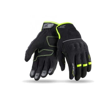 Seventy SD-C56 fekete/neon L női motoros kesztyű