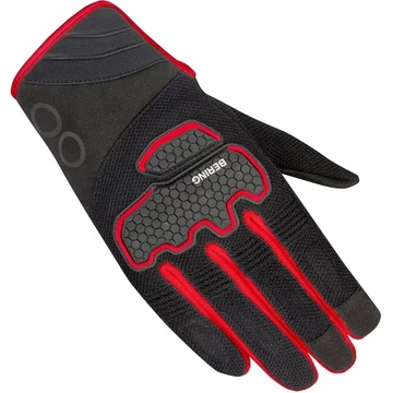 Bering Breeze fekete piros 2XL motoros kesztyű