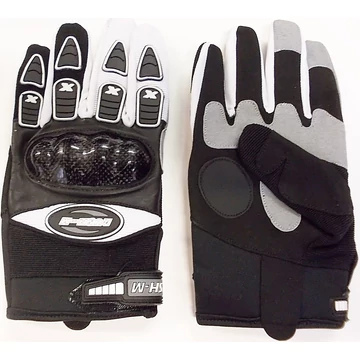 Rush-M CK21 fehér S motoros kesztyű