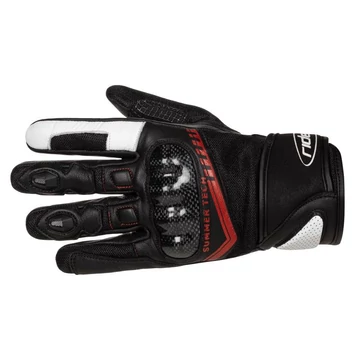 Ridero kesztyű fehér piros M