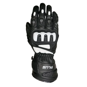 Plus Racing Speed fehér 3XL motoros kesztyű 