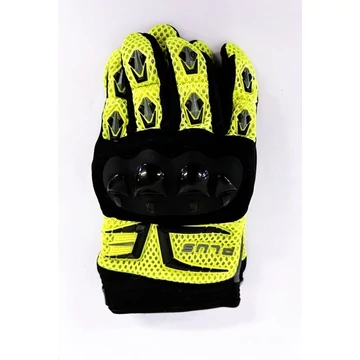 Plus Racing Cross Pro fekete/neon L motoros kesztyű