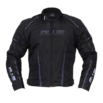 Plus Racing Ray fekete S motoros kabát 