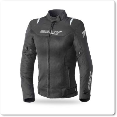 Seventy SD-JR50 fekete S női nyári motoros kabát