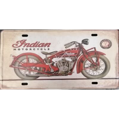 Fémtábla 30x15 Indian Motorcycle