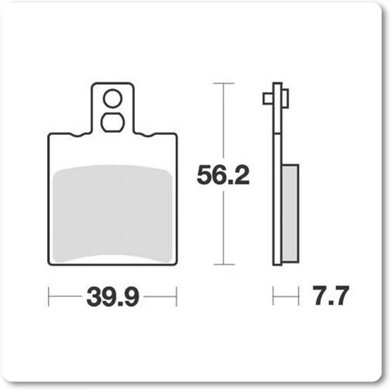 Fékbetét Brenta FT3067 /FDB2081AG