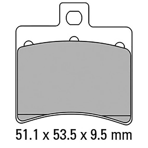 Fékbetét Ferodo FDB2090EF /MCB710