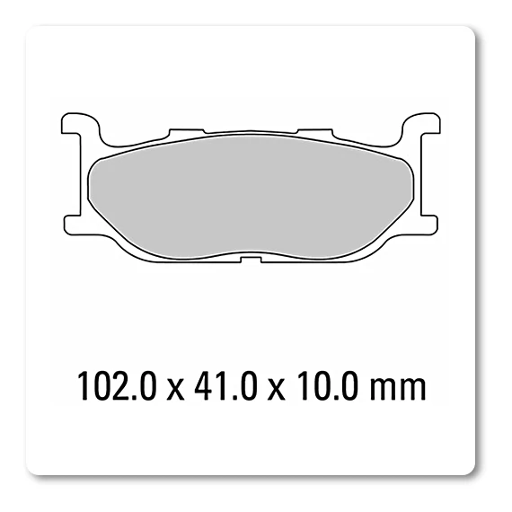 Fékbetét Ferodo FDB781EF /FT3057 /FDB781P