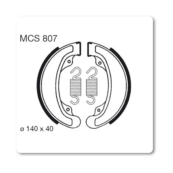 Fékbetét TRW Lucas MCS807 /FSB708 Honda