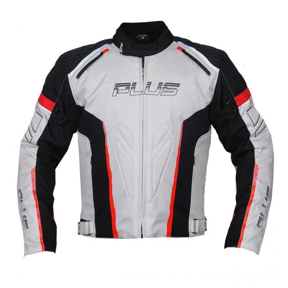 Plus Racing Ray szürke 5XL motoros kabát