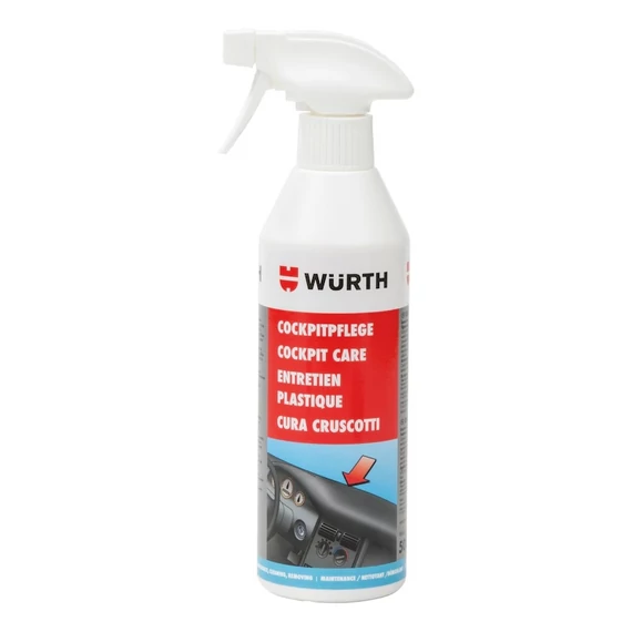 Műszerfal ápoló spray Würth 500 ml