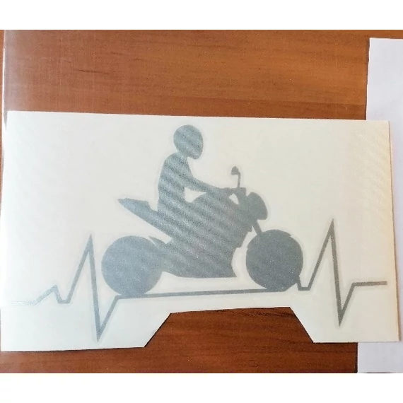 Matrica EKG sportutra ezüst