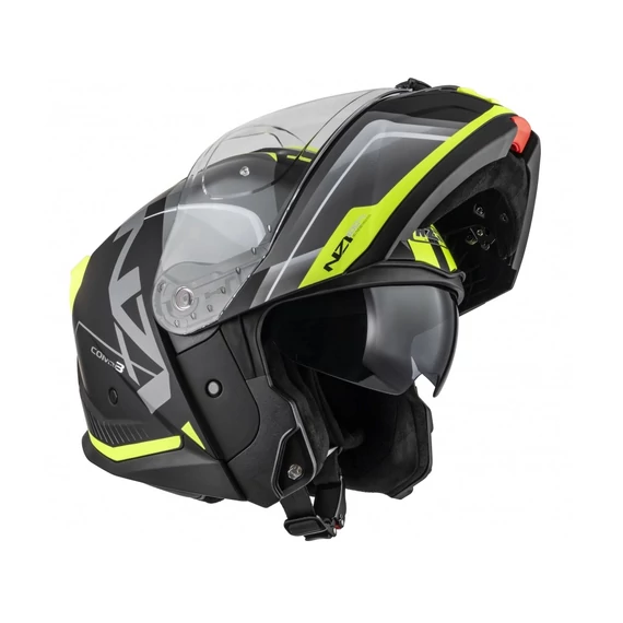 NZI Combi 3 Duo black antr fluo M állfelnyílós bukósisak