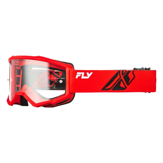 Szemüveg Fly Racing Focus piros