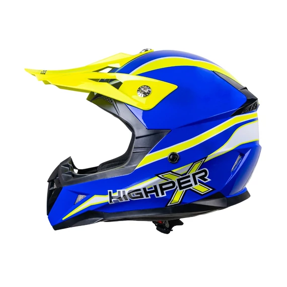 Highper X Cross kék fluo L bukósisak