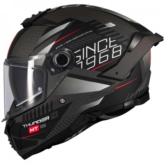 MT Thunder 4 SV Luminence D5 matt fekete 3XL