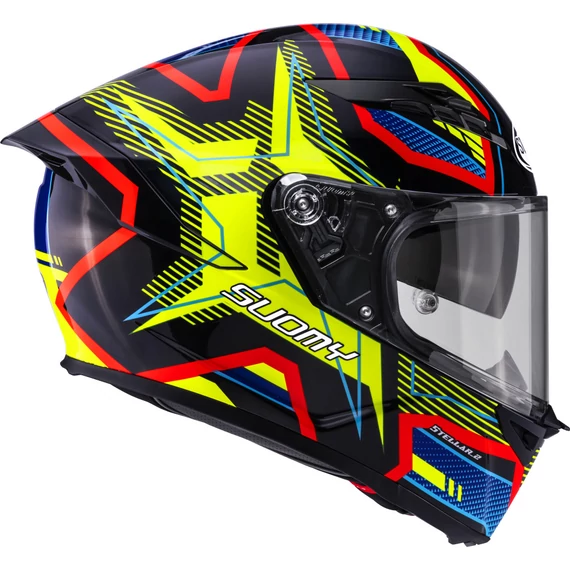 Suomy Stellar 2 Blackstar kék / fluo M