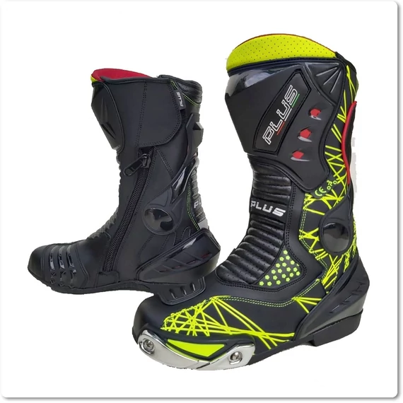 Plus Racing Road neon 45 Sport motoros csizma