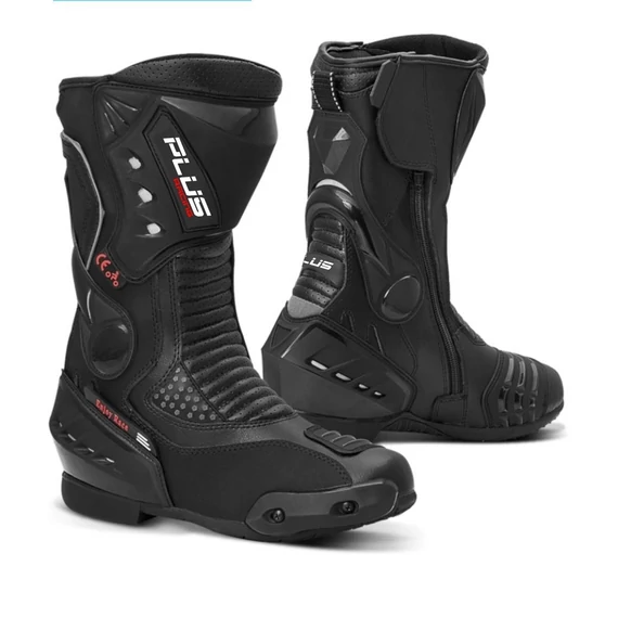 Plus Racing Road fekete 42 Sport motoros csizma