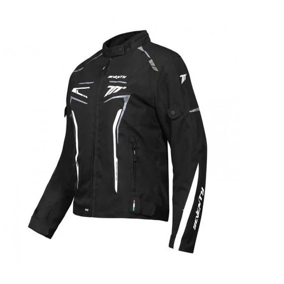 Seventy Degrees SD-JR65 Piston fekete/szürke 3XL motoros kabát