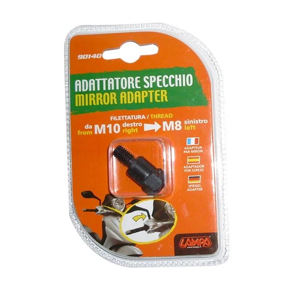 Tükörszár adapter M10j-M8b