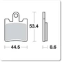 Kép 3/3 - Fékbetét Brenta FT3018 /FDB2085 /MCB706