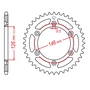 Kép 2/2 - Lánckerék 32041-44