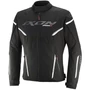 Kép 1/3 - IXON Striker 2 Air WP Black White 2XL motoros kabát